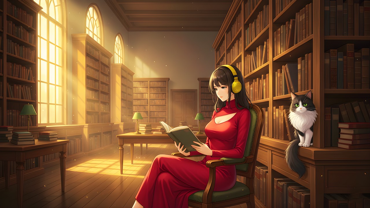 Lofi Library Beats (2026) 📚 Study Beats for Reading, Concentration & Productivity