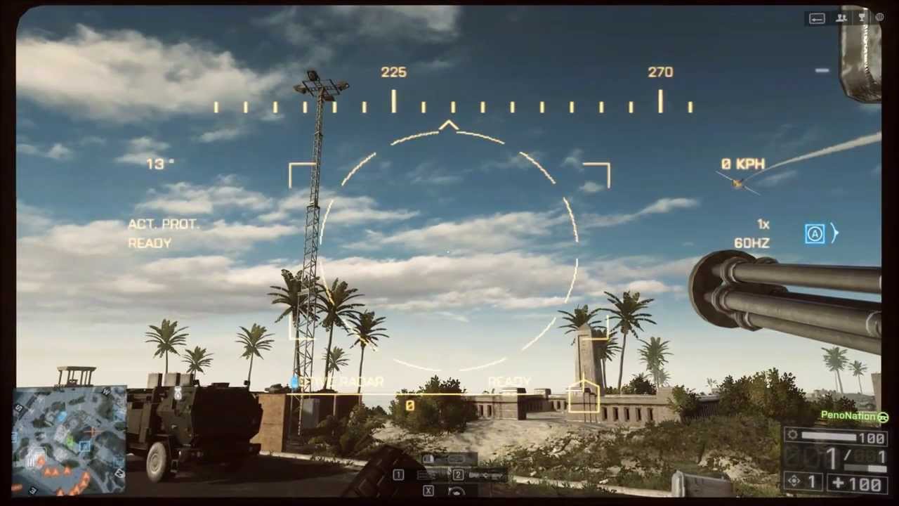 Battlefield 4 - Mobile AA Active Radar vs. Heatseekers, 20mm vs. 30mm