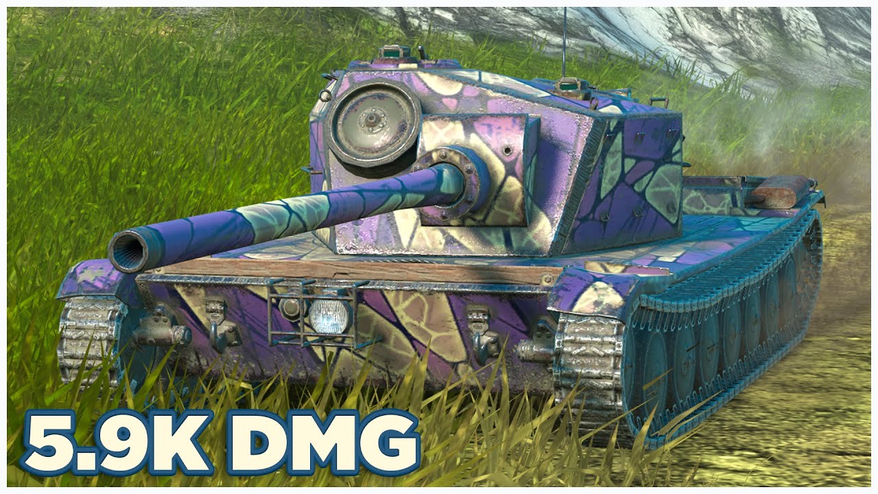 ЛТГ • 5.9К УРОНА • 5 ФРАГОВ • WoT Blitz