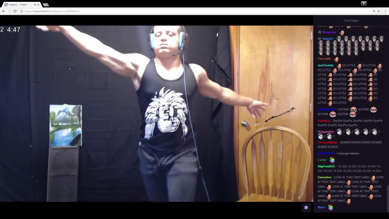 Tyler1 unrehearsed dance intro