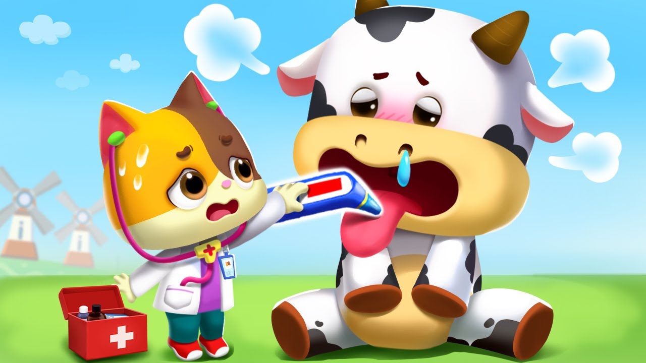 風邪かな？ミミせんせい出動！ | 子供の歌メドレー | 子どもの歌 | 童謡 | ネコネコファミリー | ミャウミファミリーショー | MeowMi Family Show