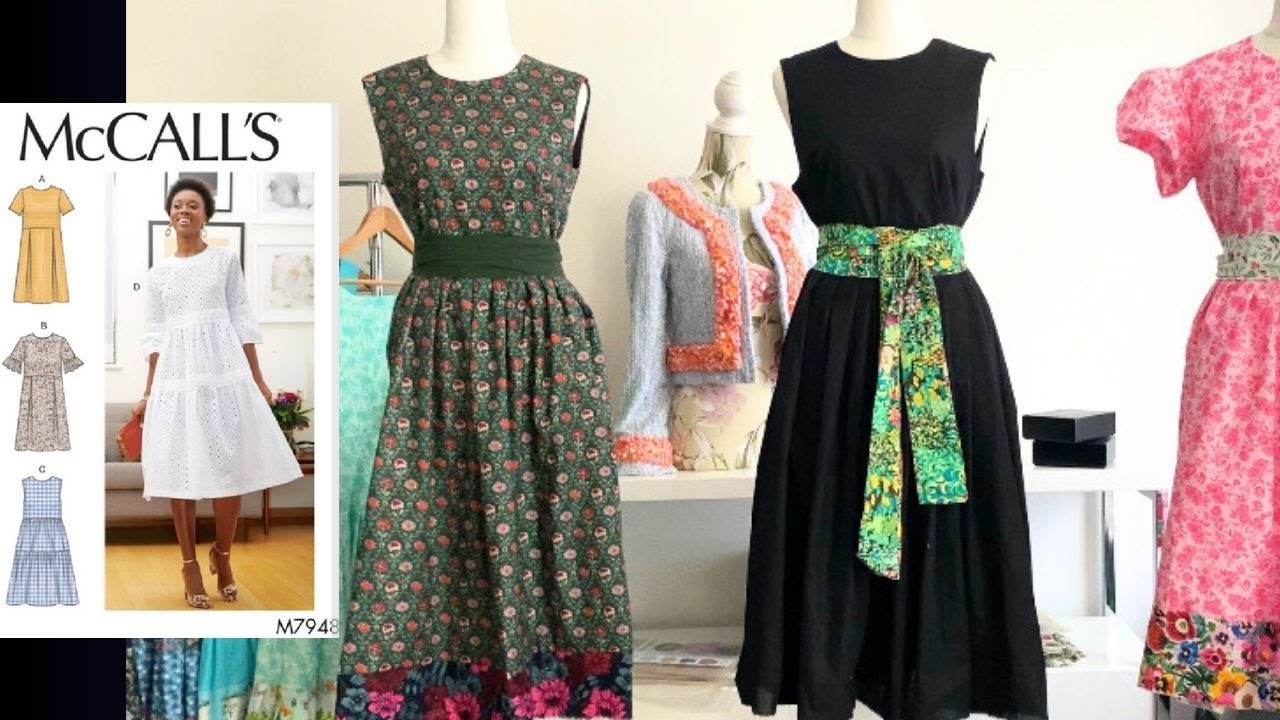 McCall’s M7948 is Such a Lovely Summer Dress Pattern!