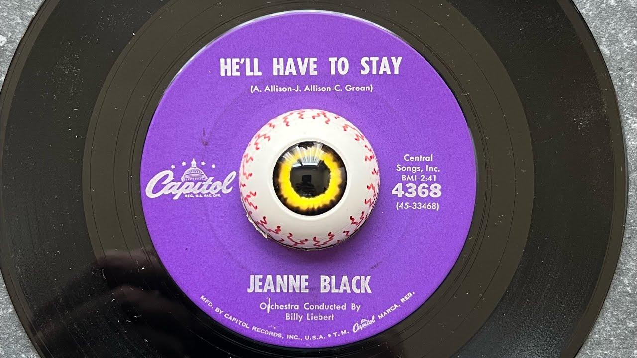 Jeanne Black - He’ll Have To Stay - Capitol - 4368 - 1960