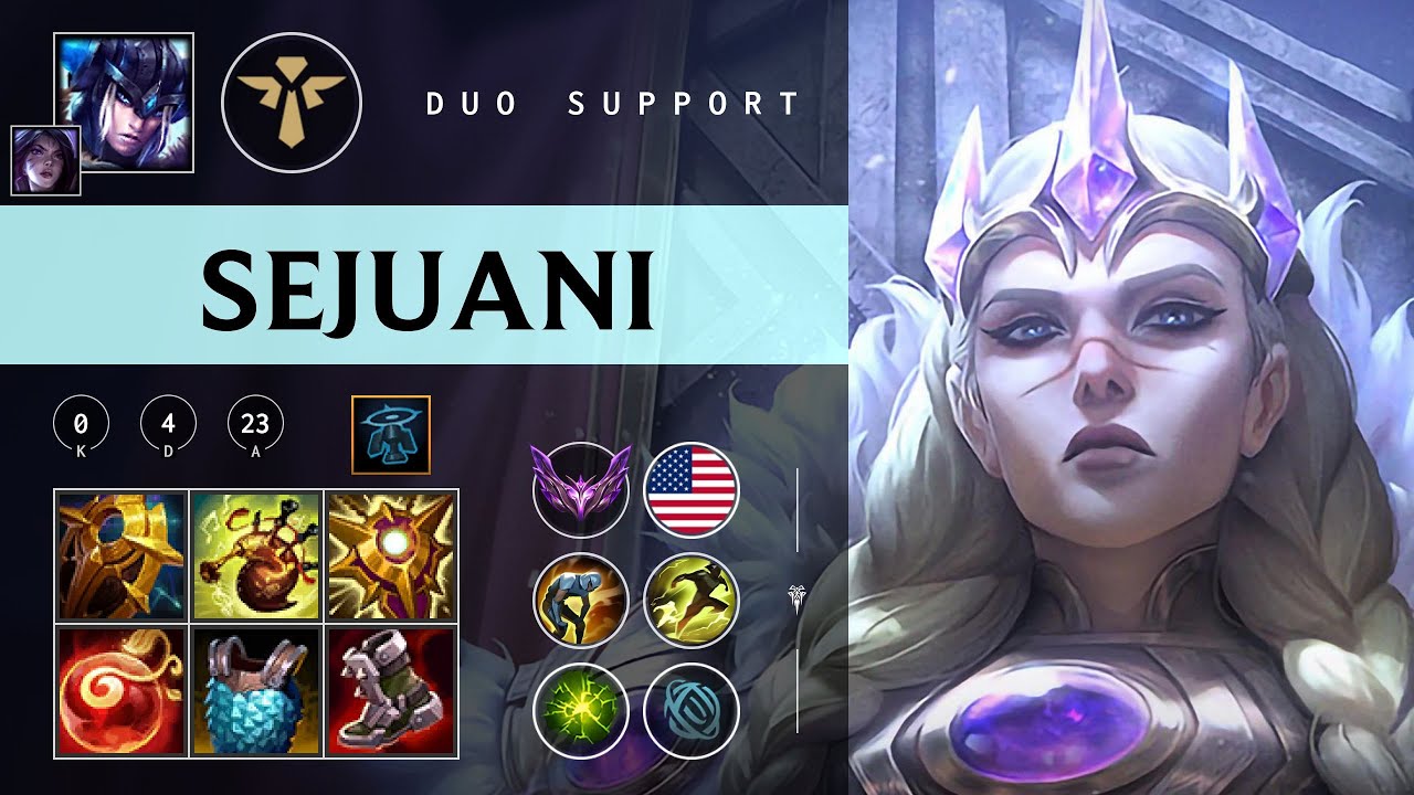 Sejuani Support vs Pyke - NA Master Patch 26.01