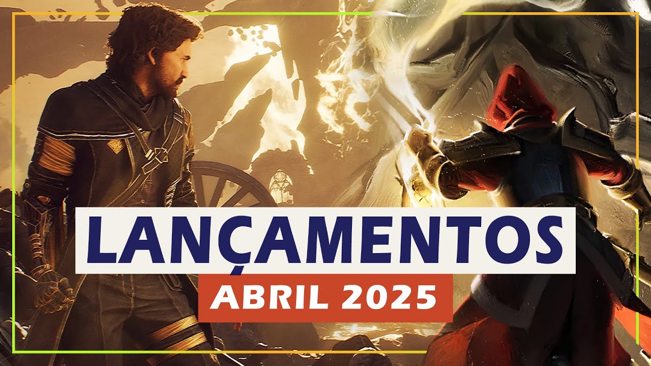 10 jogos de RPG e Estratégia que lançam em ABRIL de 2025