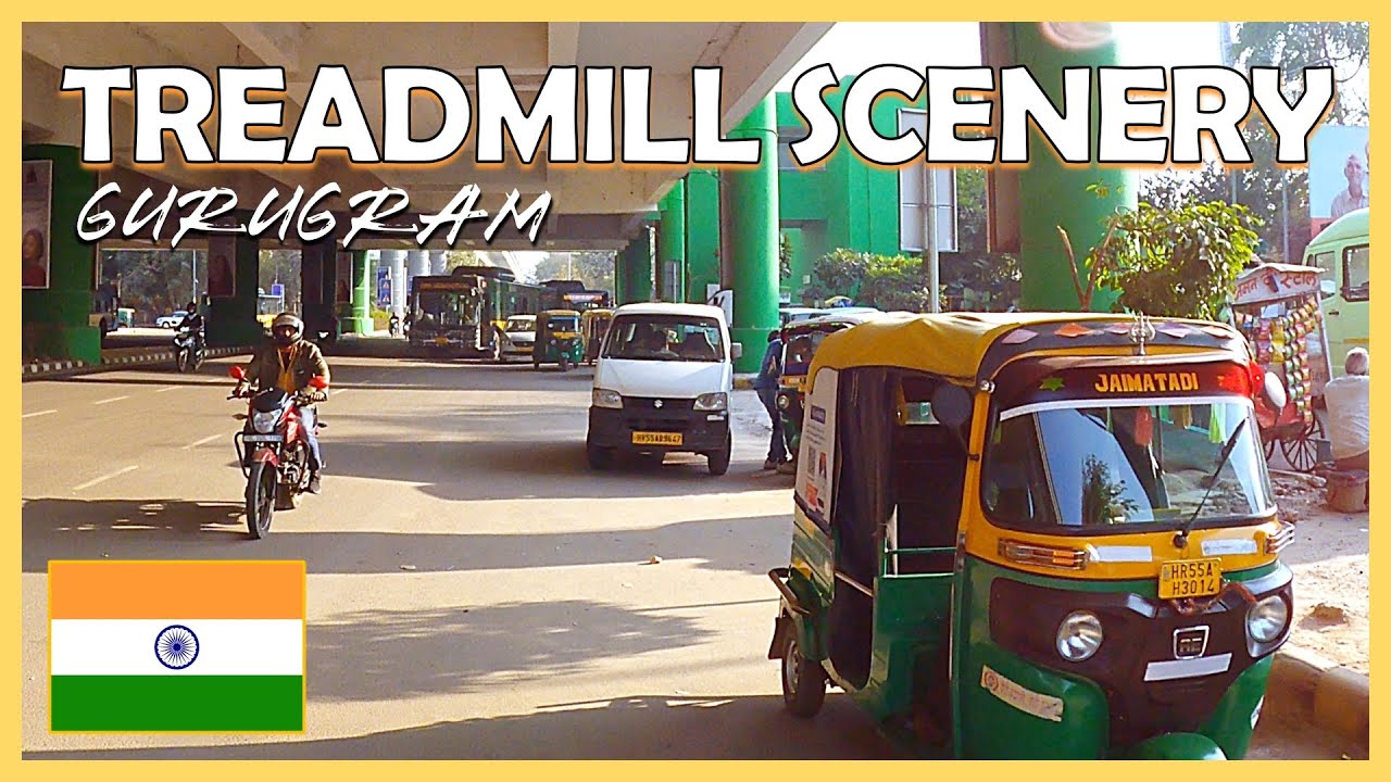 Bustling India Virtual Run | Treadmill Workout Scenery | Virtual Running Videos | 40 min Virtual Run