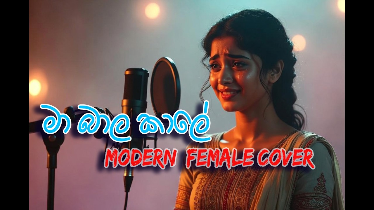 මා බාල කාලේ අම්මාගෙ උකුලේ | Emotional Female Cover | Sinhala AI Version