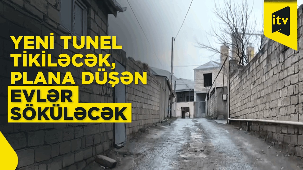 Bakıda daha bir ərazidə böyük söküntü başlayır