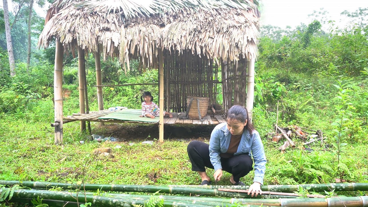 The Difficult Journey of an Abandoned Woman - 165 Days of Renovating an Abandoned Bamboo House