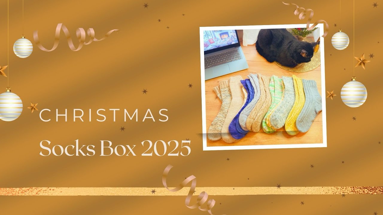 ❄️ Moja Skarpetkowa Kolekcja 2025 — 12 Par! Christmas Socks Box 🎄 #skarpetkinadrutah 