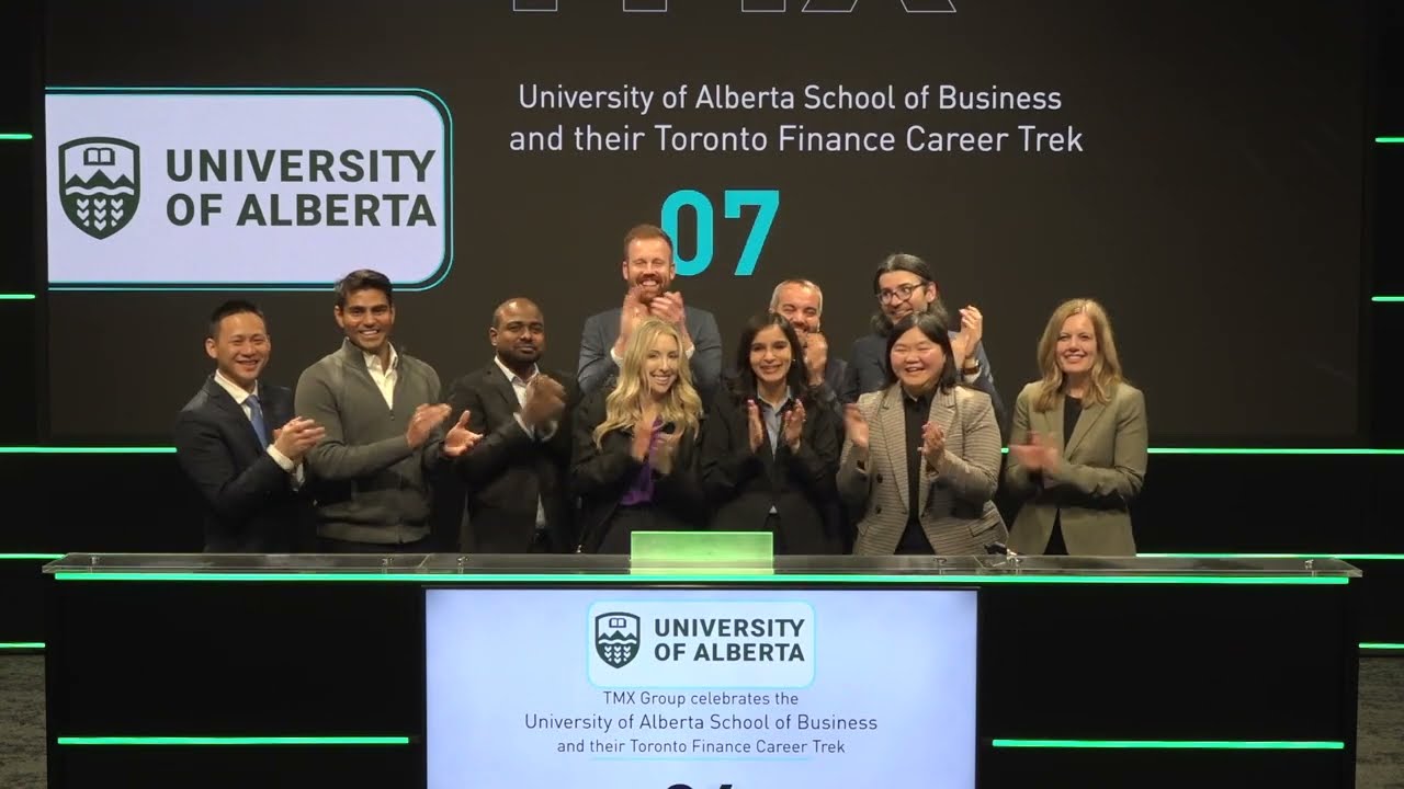 University of Alberta School of Business Closes the Market Thursday, February 23, 2023