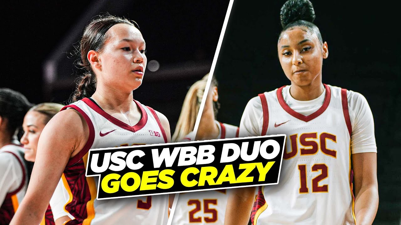 Juju Watkins & Kayleigh Heckel Are A PROBLEM! | USC DOMINATES In 1st Home Game Of The Season!