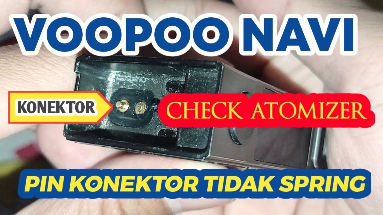 CARA MENGATASI CEK ATOMIZER DI VOOPOO NAVI !!!! MUDAH DAN CEPAT 🤩🤩🤩