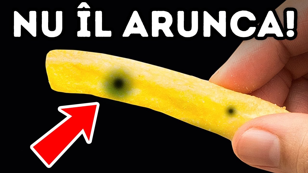 Află ce reprezintă de fapt punctele negre de pe cartofii prăjiți