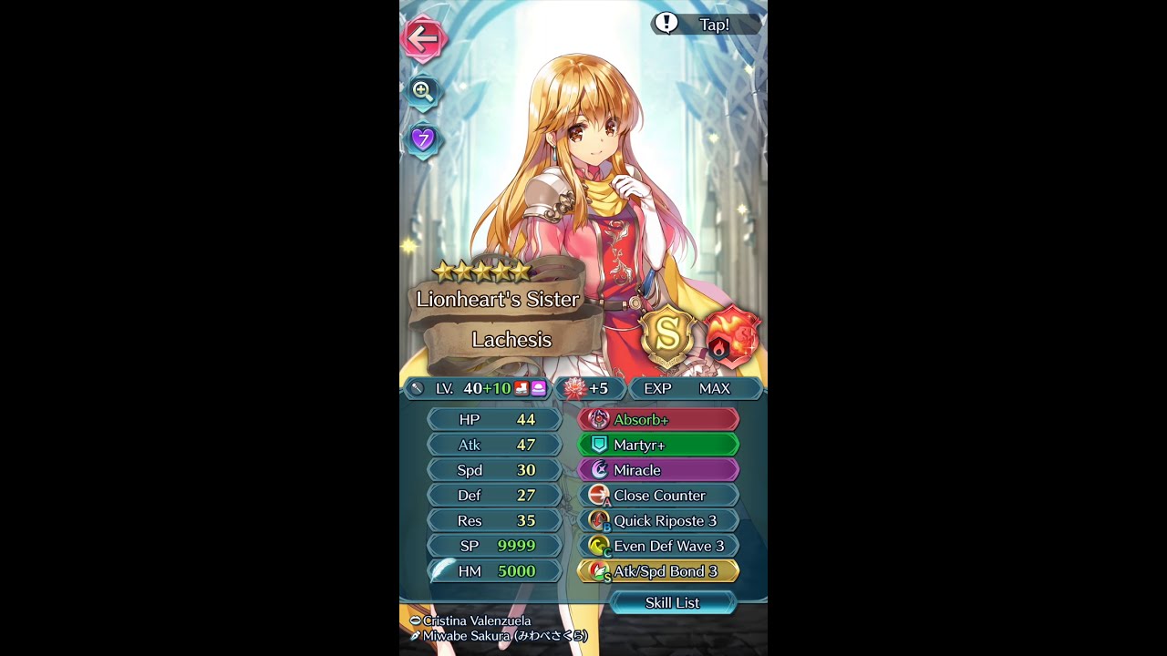 Lachesis Solo Clear - Infernal Panne: Proud Taguel (Fire Emblem Heroes)
