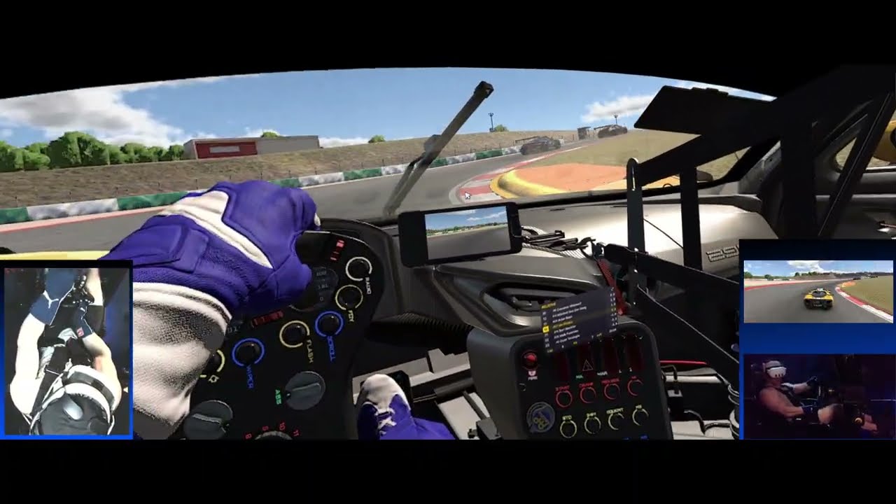 iRacing 2026 S1 W6 GT Sprint Series by Simucube Full Race at Algarve - Ferrari 296 GT3, VR | Quest 3