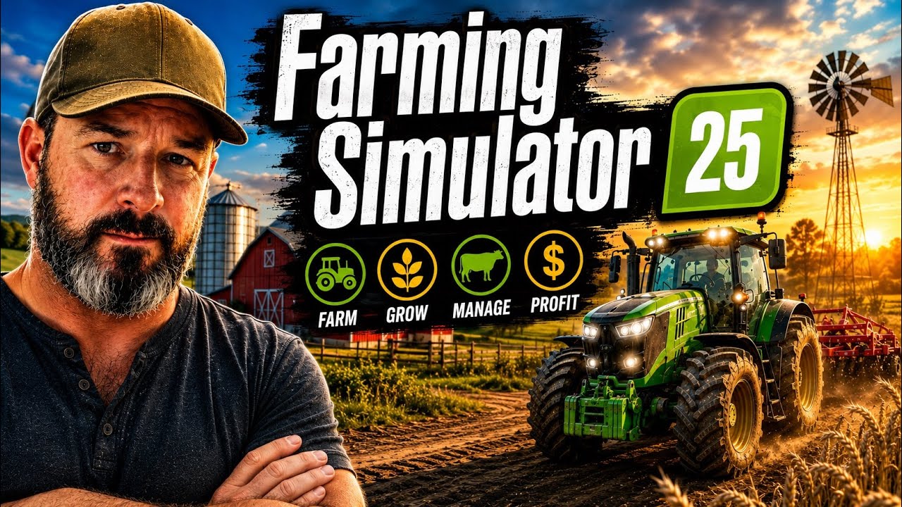 Late 50s Gamer Plays Farming Simulator 25 | Why Won&rsquo;t You Just Lime?!