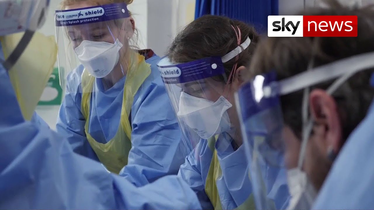 COVID-19: Children's ward taken over by adult patients on ventilators