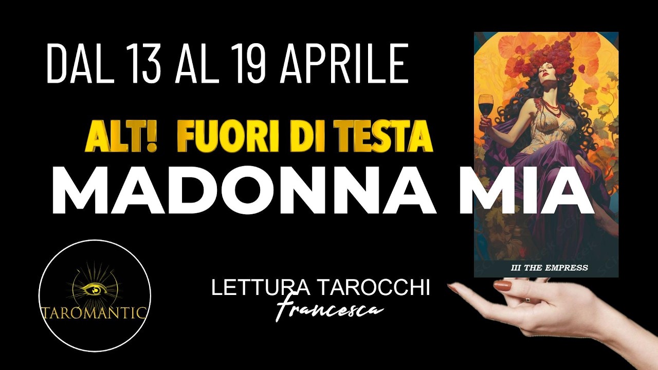 WOW ❗️😱🎉 INCONTRO BOMBA 💋💥ACCADE dal 13 al 19 APRILE 💯