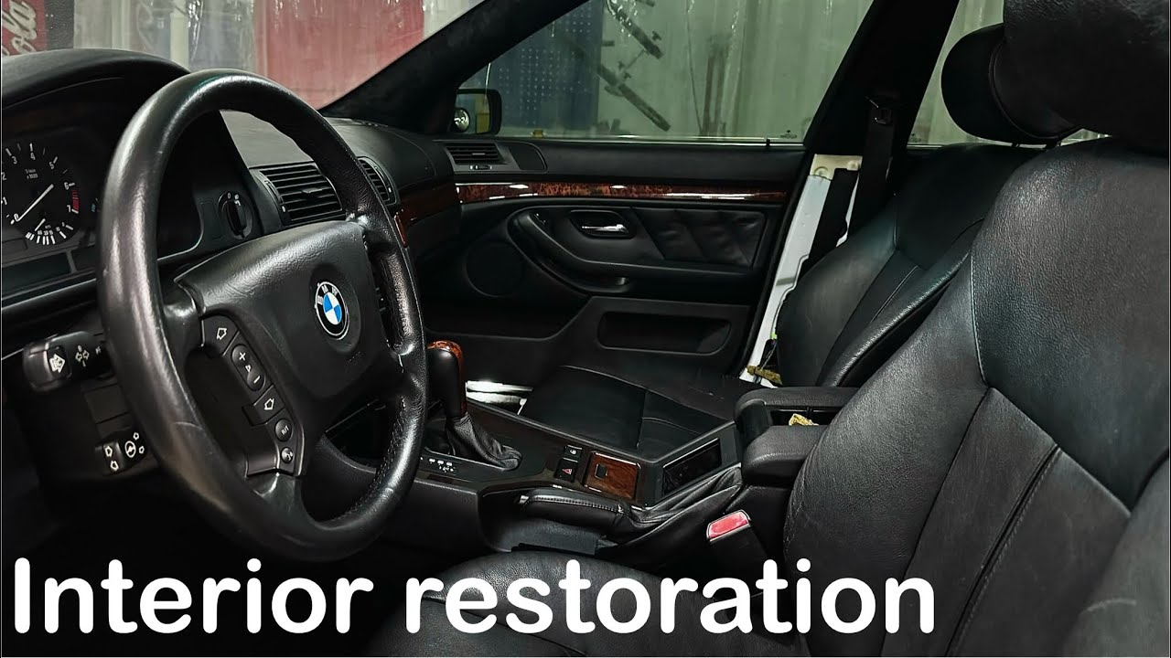 BMW e39 alcantara interior