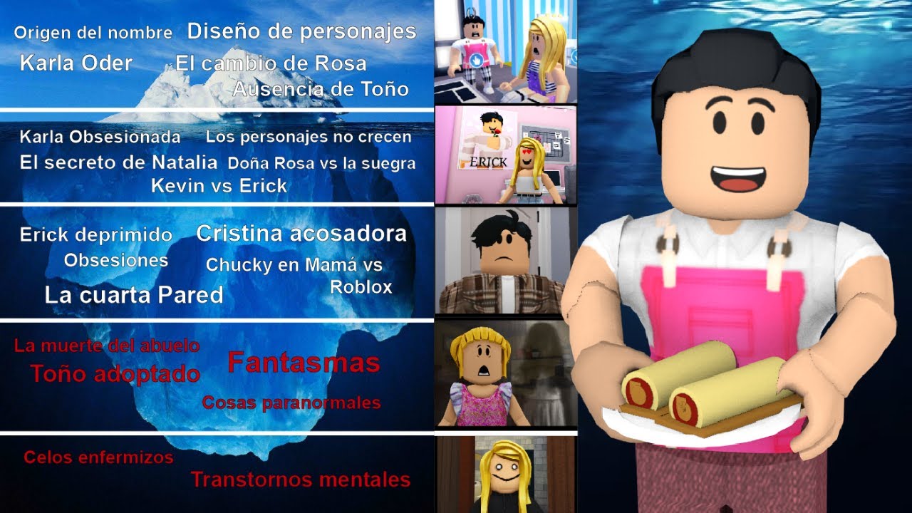 El Iceberg de Mam&aacute; vs Roblox | 5 niveles | Mam&aacute; vs Roblox