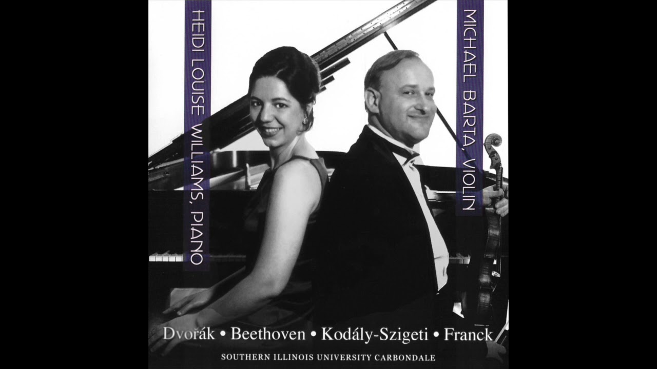 Dvořák Romantic Pieces for Piano and Violin, Op. 75: IV. Larghetto