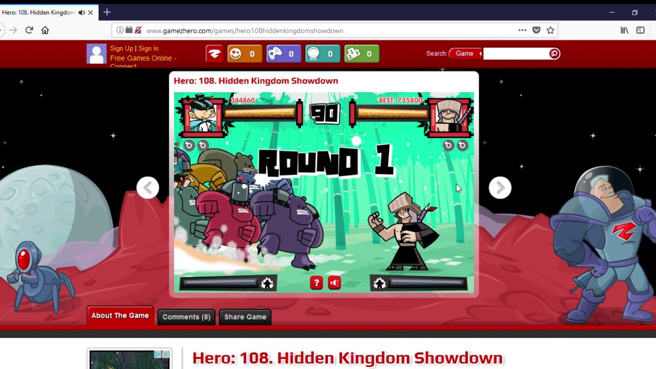 Hero 108-Hidden Kingdom Showdown Gameplay