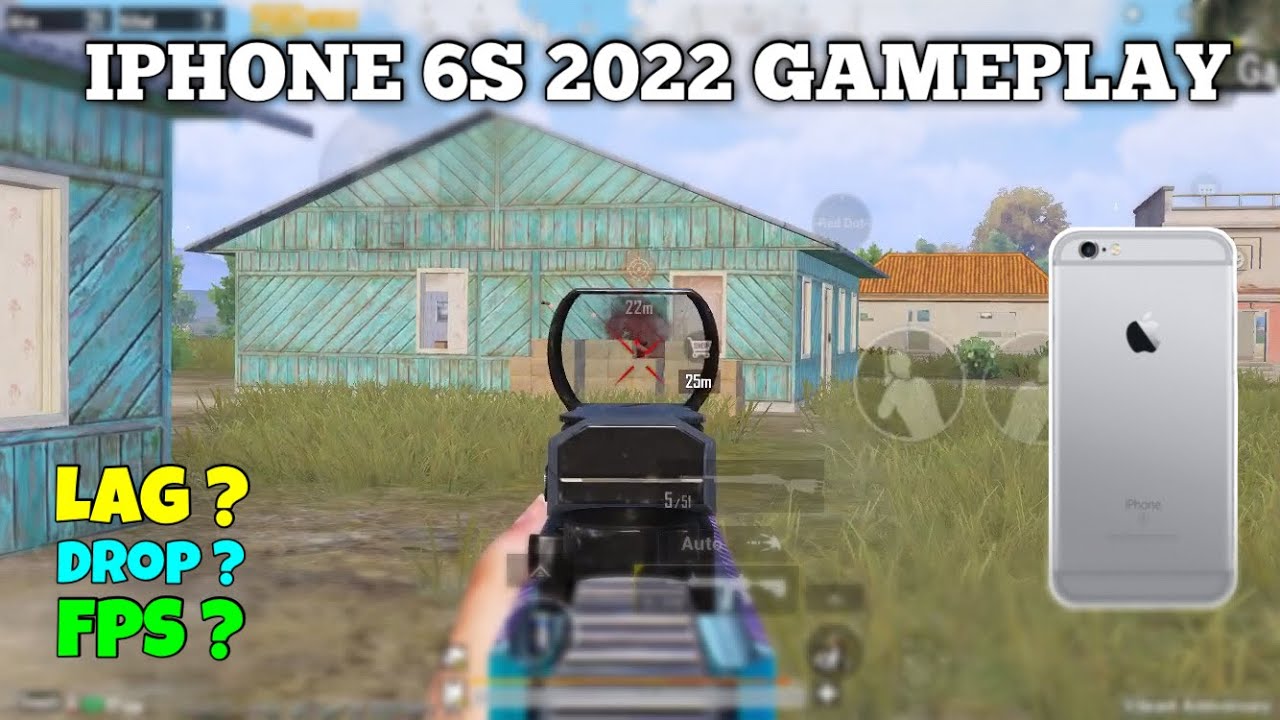 iPhone 6S Pubg Test 2022 - 30 FPS Graphics Test PUBG MOBILE
