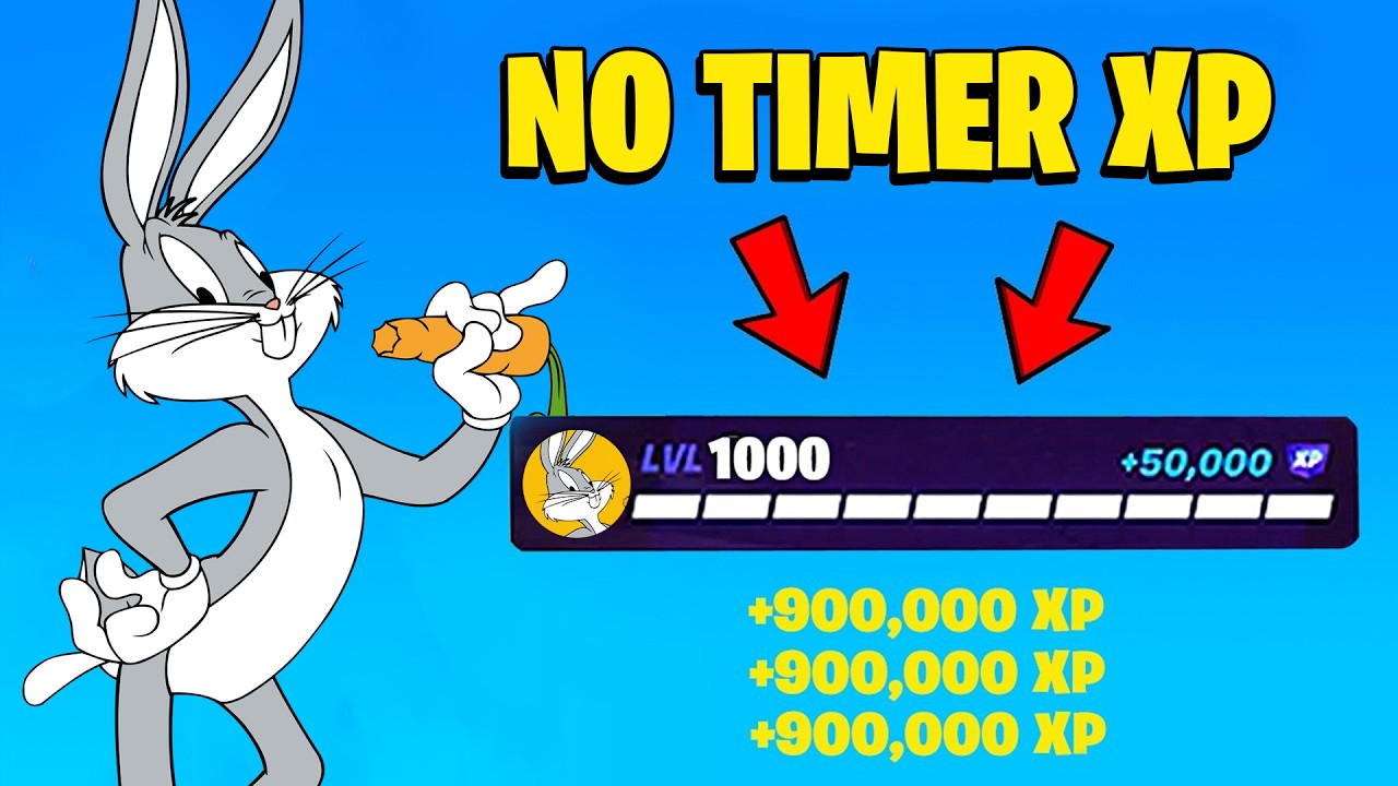 НОВАЯ ЛУЧШАЯ *БЕЗ ТАЙМЕРА* КАРТА ДЛЯ БЫСТРОГО НАКОПЛЕНИЯ ОПЫТА В FORTNITE, 7 ГЛАВА 2 СЕЗОН (233 000)