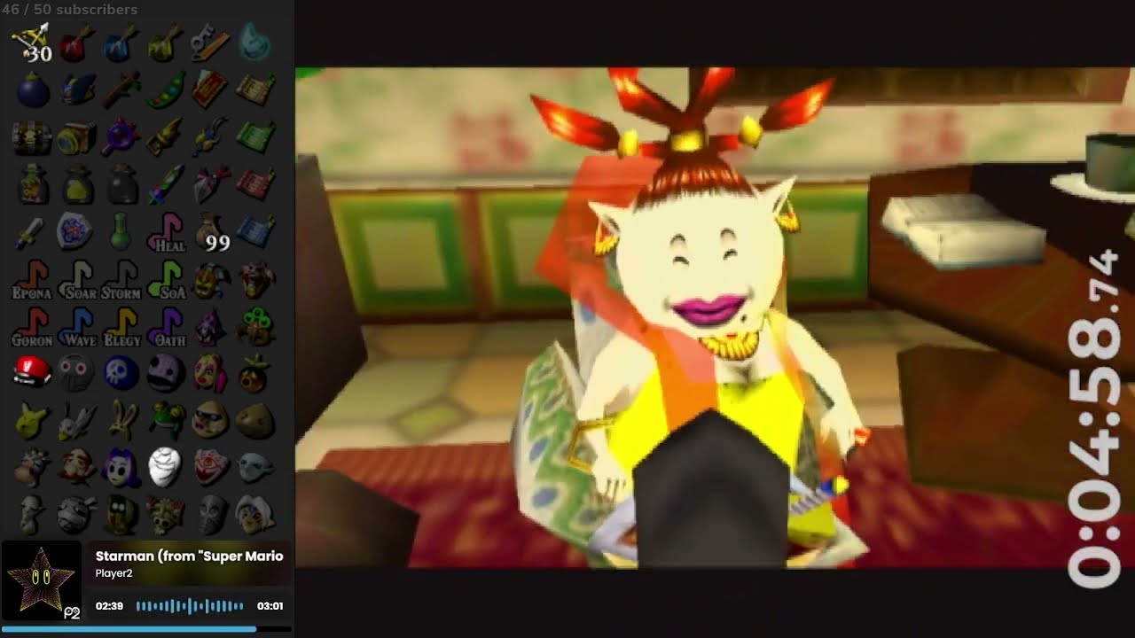 Majora's Mask Randomizer - Standard S4 Race against Mattthelink (04/01/24)