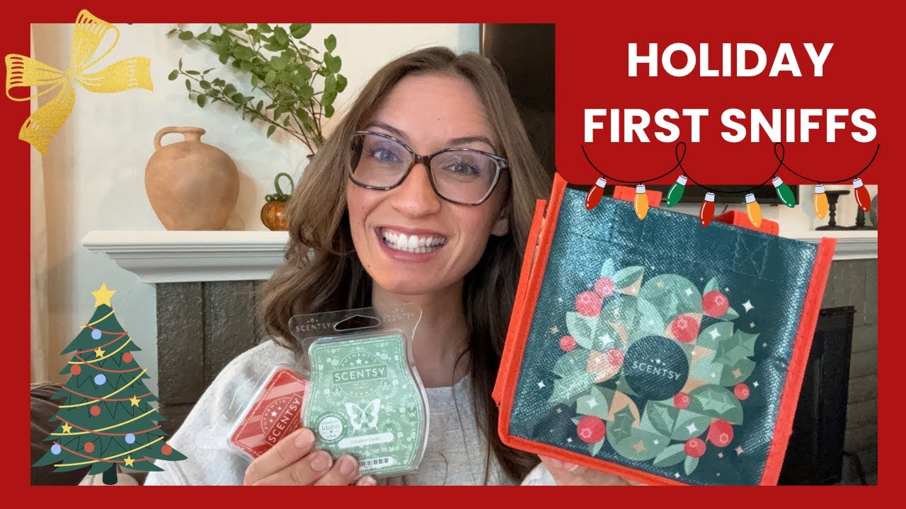Scentsy Holiday Collection 24’ First Sniffs 🎄(+ Small Haul & Holiday Brick Info) ⛄️