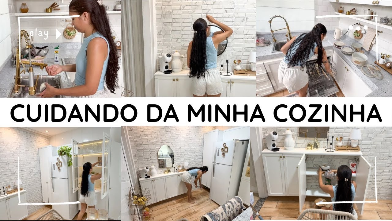 UMA PEQUENA MUDAN&Ccedil;A NA DECORA&Ccedil;&Atilde;O DA COZINHA | COMPRINHAS | MUITA ORGANIZA&Ccedil;&Atilde;O 