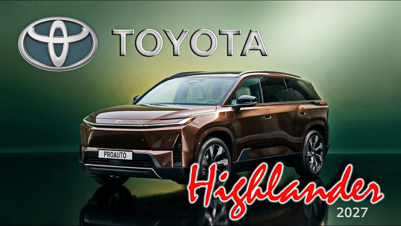 🔴ＴＯＹＯＴＡ  Highlander 2027  - A MONOLITH OF COMFORT AND STRENGTH