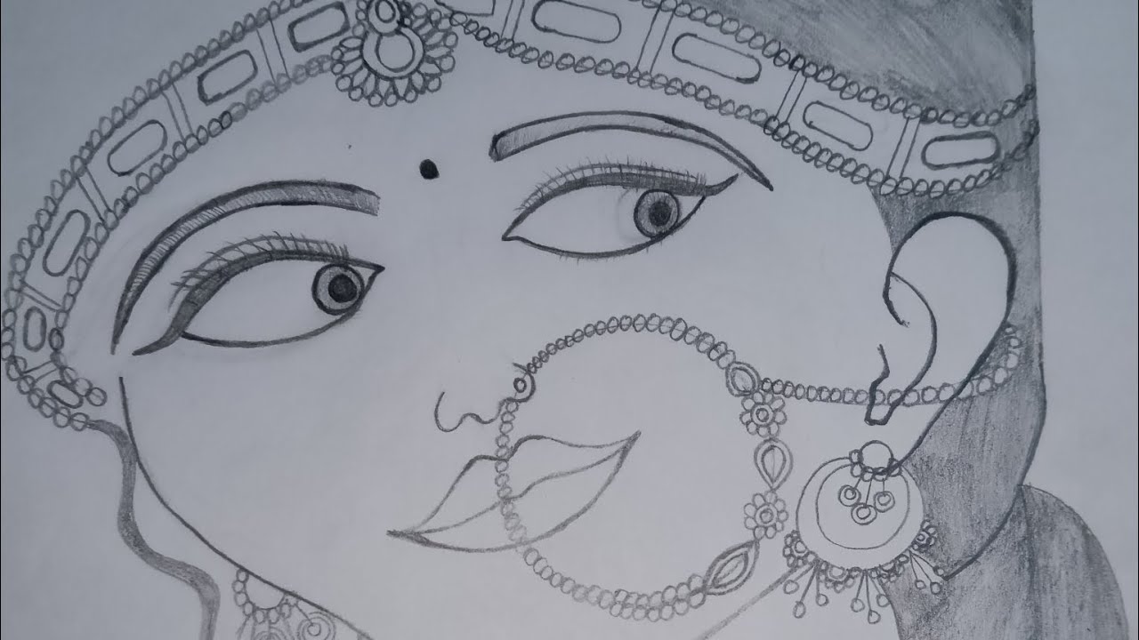Indian Dulhan Drawing Tutorial 🌸 | Simple & Easy