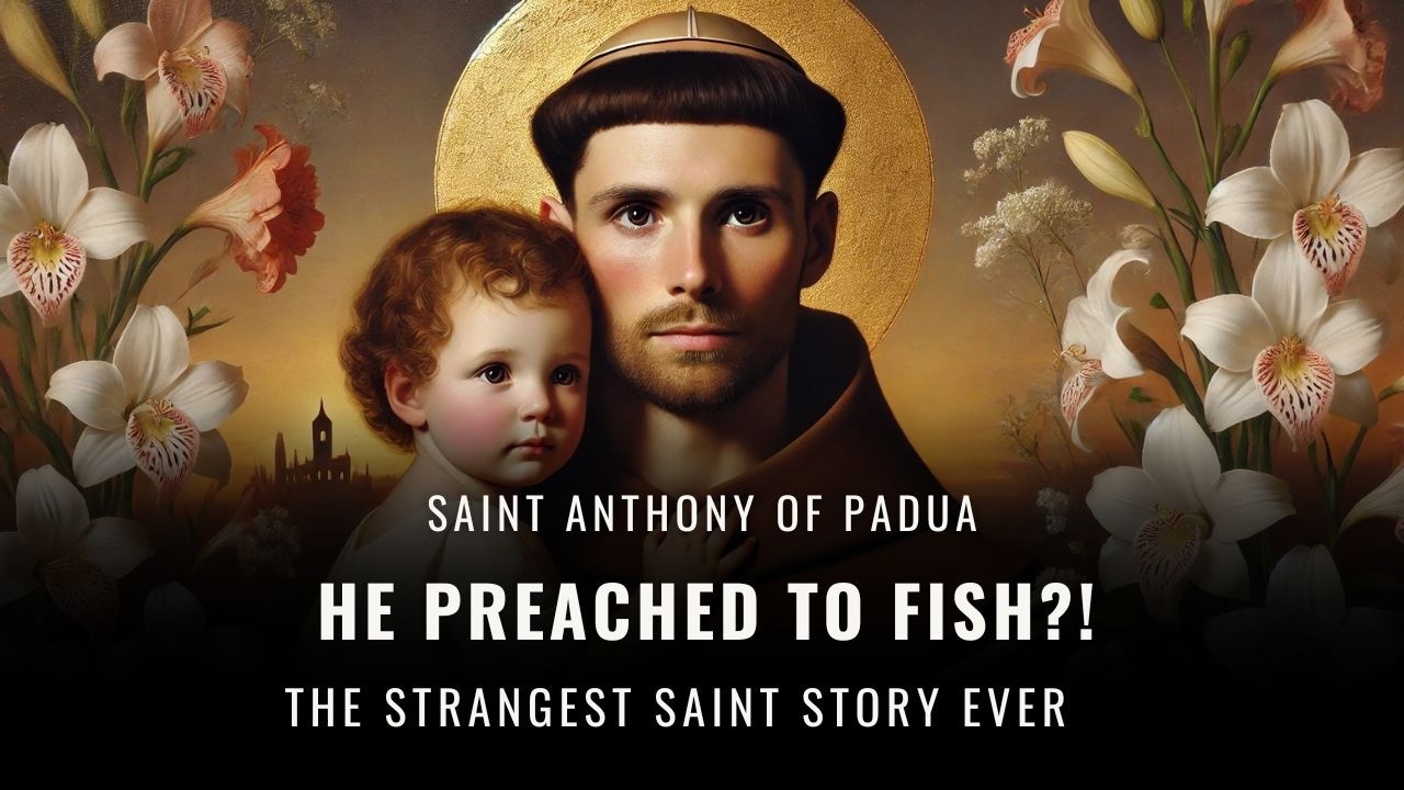 The Untold Story of Saint Anthony of Padua | The Saint Who Preached to Fish and Held Jesus