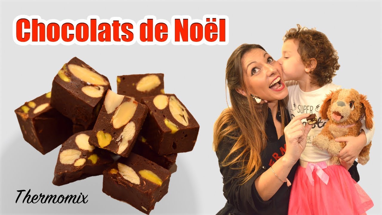 CHOCOLATS DE NOËL, recette au Thermomix