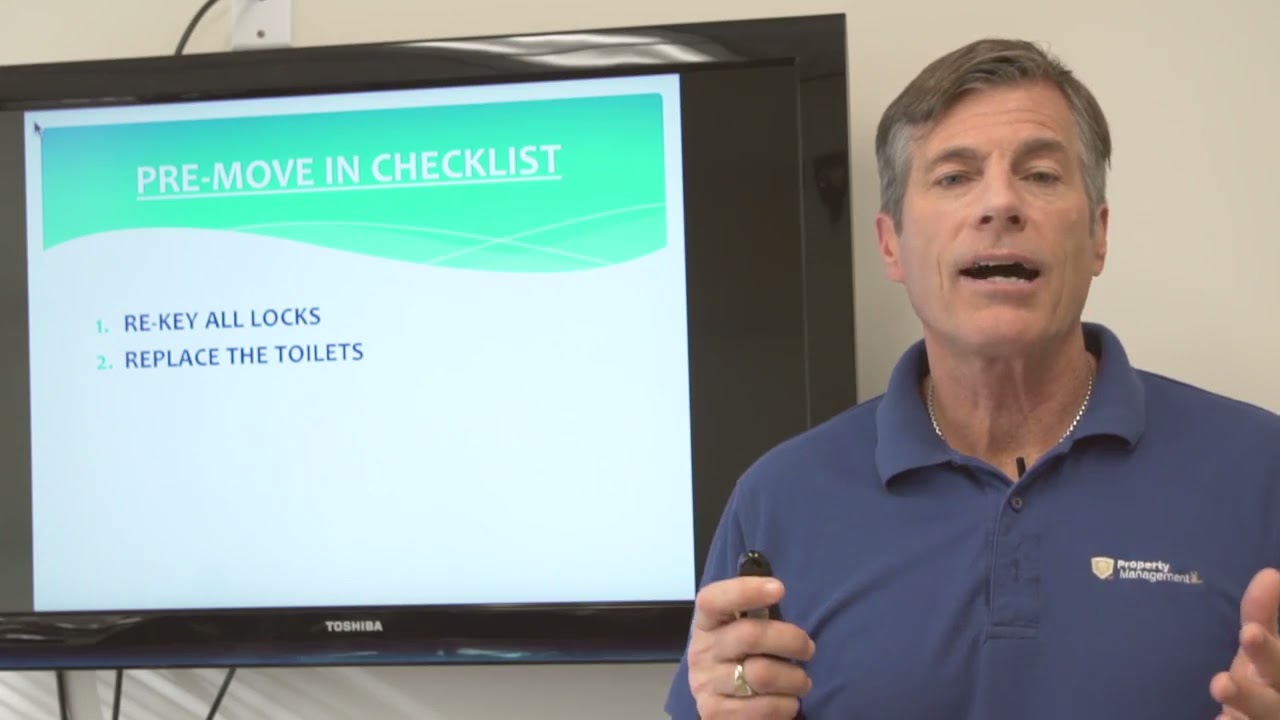 Pre Move In Checklist 1