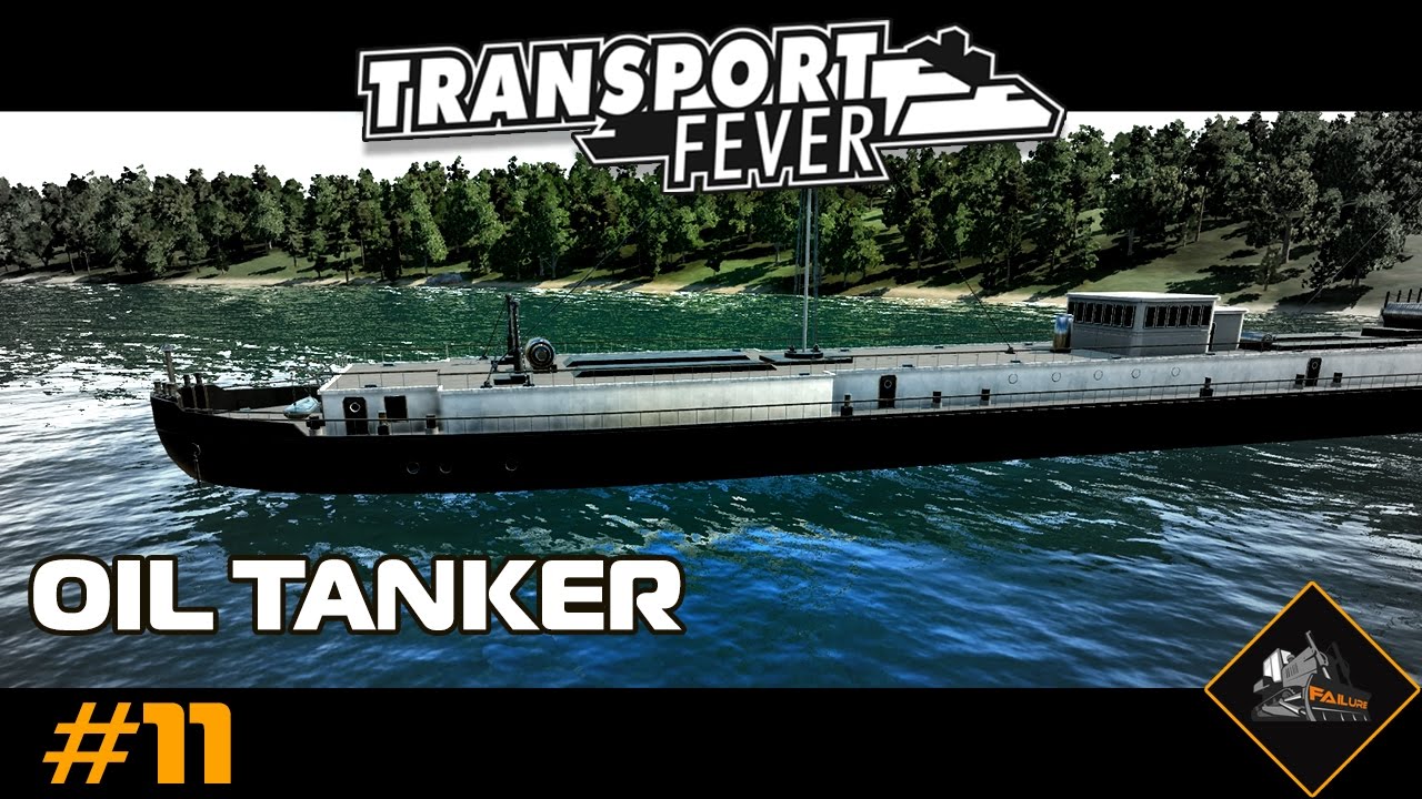 Transport Fever Oil Tanker route | North Atlantic custom map #11