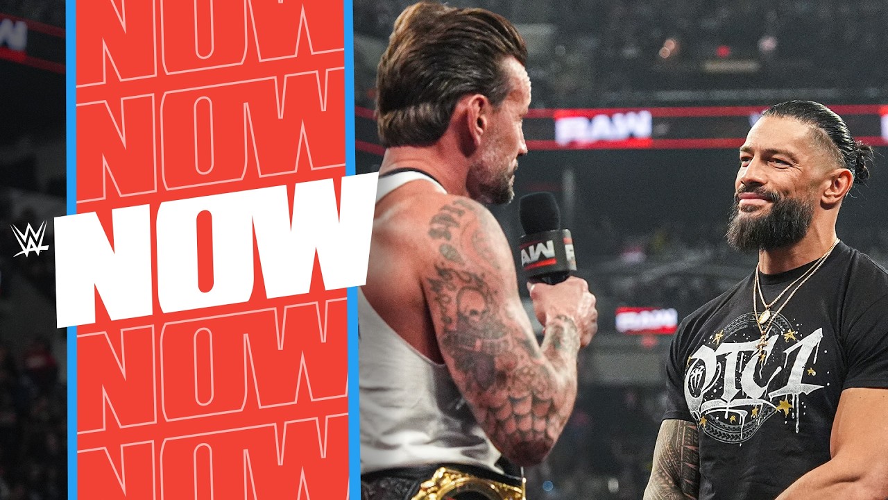 Роман Рейнс возвращается на Raw после стычки с Си Эм Панком: WWE Now, 23 марта 2026 года.