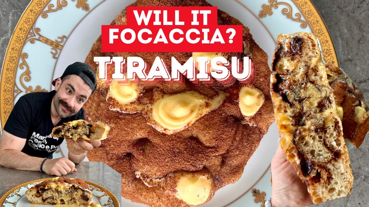 Will It Focaccia: Tiramisu Edition