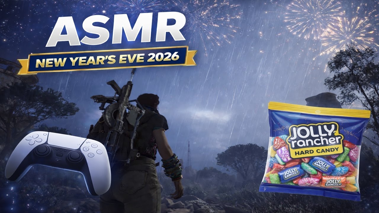 Arc Raiders ASMR | Controller Sounds + Hard Candy | New Years Eve 2026
