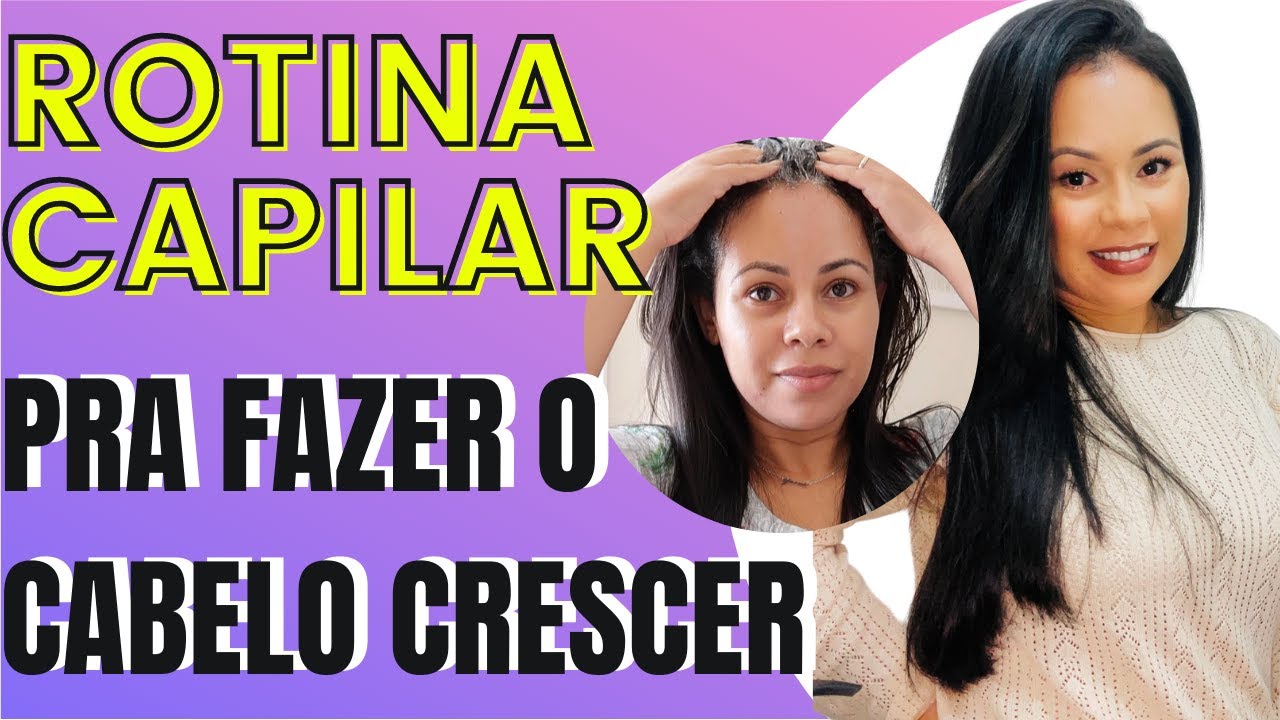 👍ROTINA para ESTIMULAR o CRESCIMENTO DOS CABELOS💇