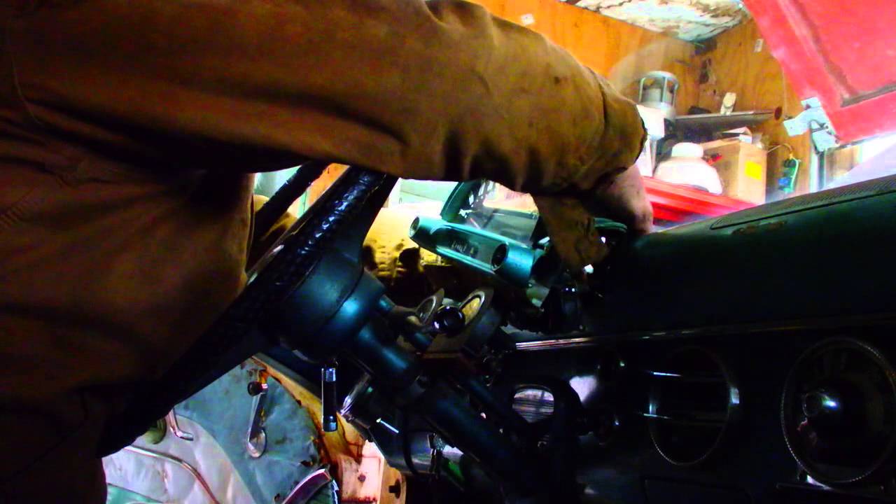 1955 Ford Dash Pod Install