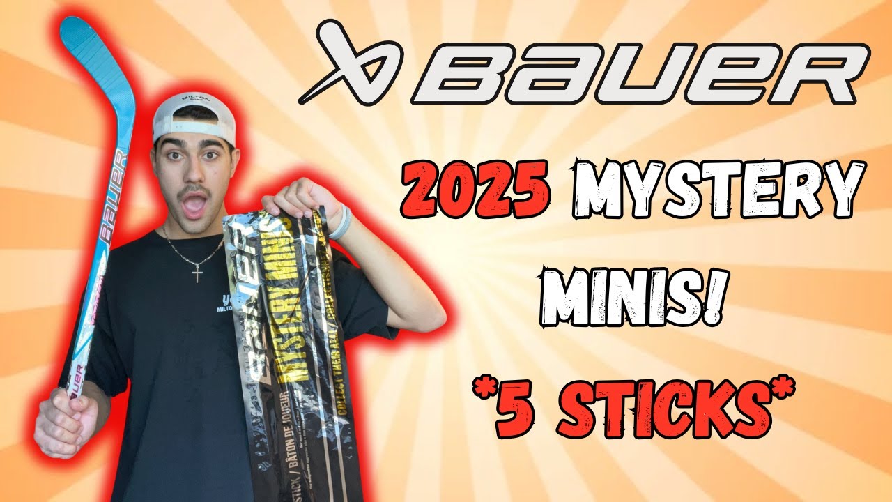 Распаковка мини-палочек BAUER MYSTERY 2025 *5 палочек* (HD)