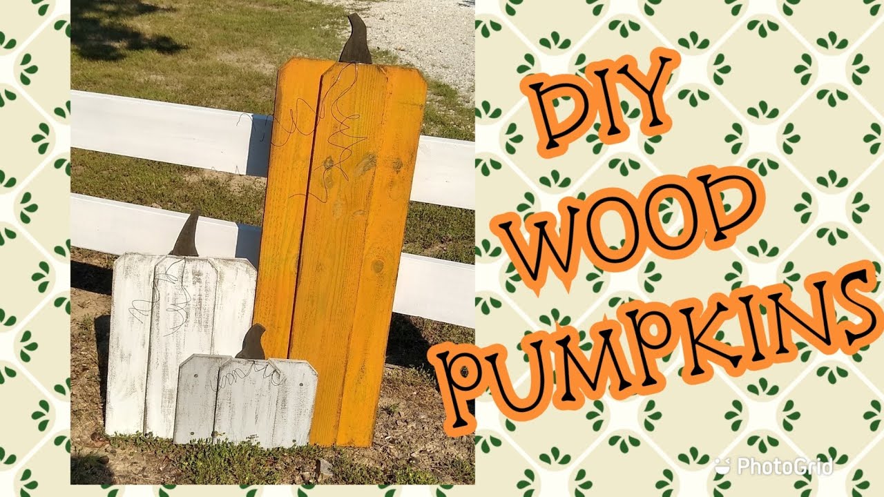 DIY Wood Pumpkins (EASY)
