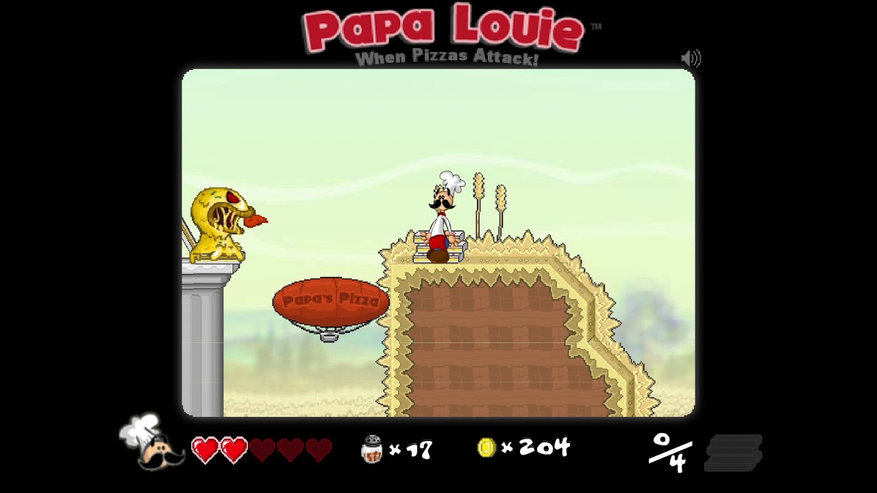Papa Louie When Pizzas Attack! 1-3 Blocks and Boulders
