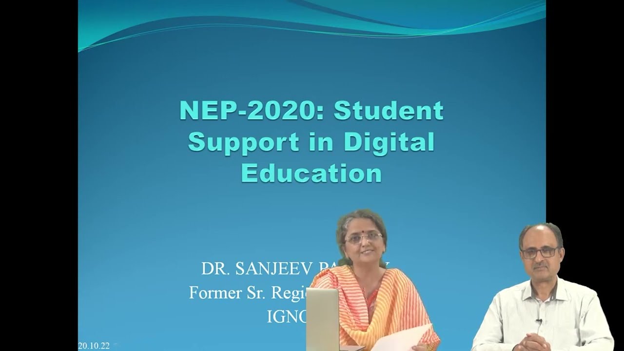 NEP-2020: Student Support in Digital Education  #swayamprabha #CH15SP