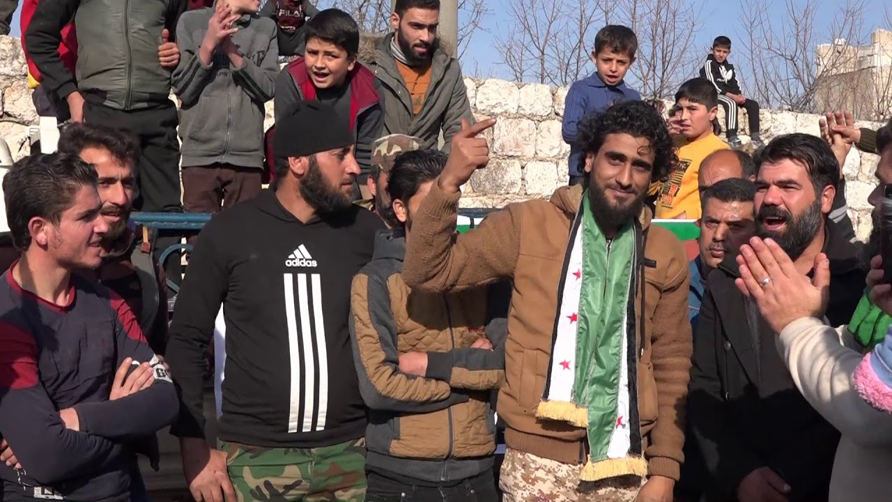 أنشودة أقسمنا بالله .. مظاهرة بلدة الرامي في جبل الزاوية
