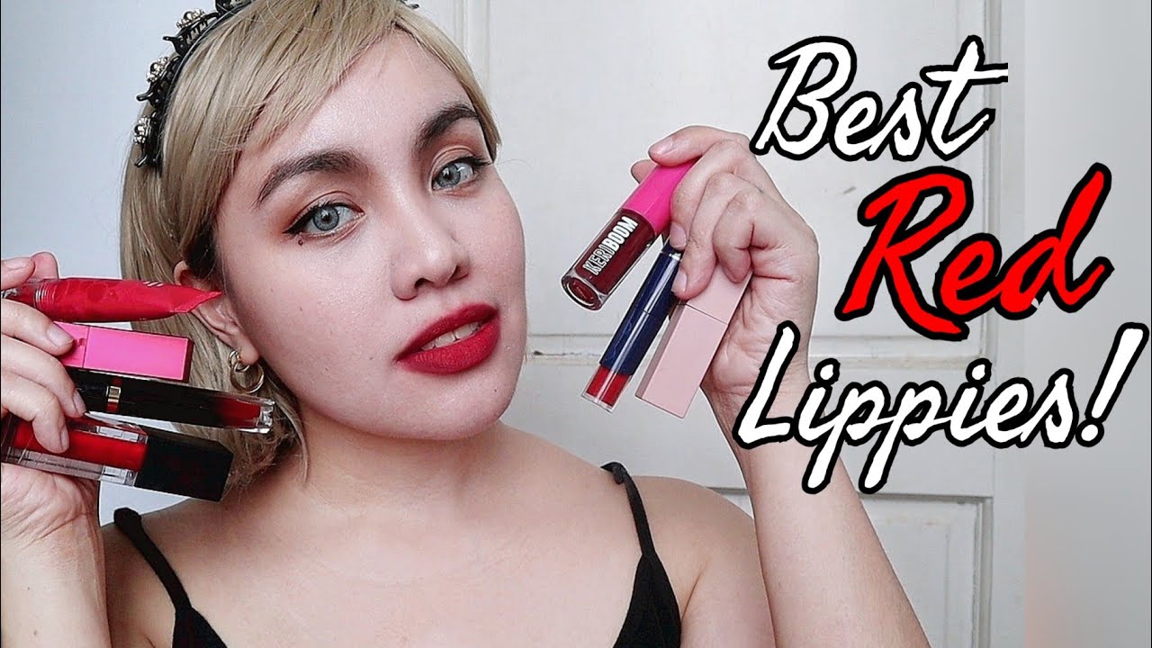 BEST RED LIPSTICKS FOR VALENTINE'S DAY! | Miss Bea