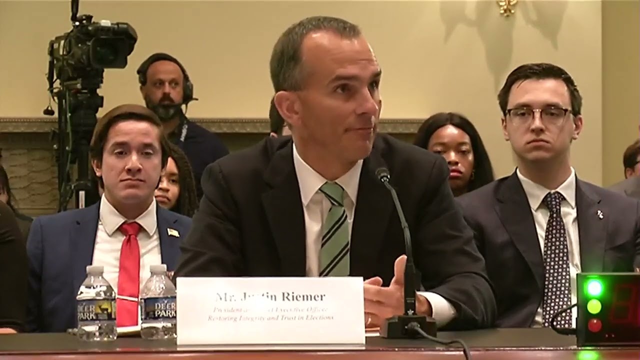 Rep. Murphy questions witnesses at voter list maintenance hearing